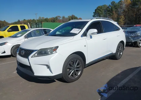 2015 Lexus Rx 350 F Sport из США, поврежденный, VIN 2T2BK1BA8FC296314